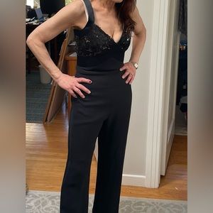 Elegant ESCADA Couture black Jumpsuit.